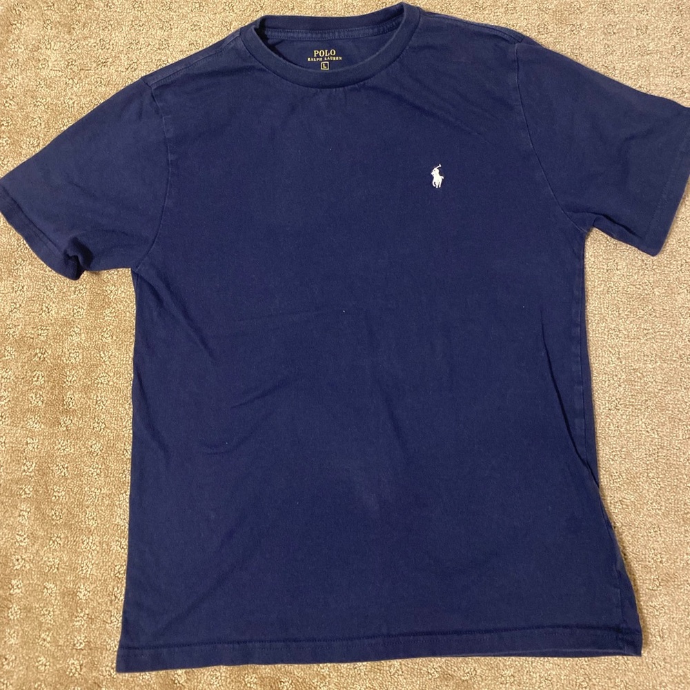 Kids navy Polo t-shirt
